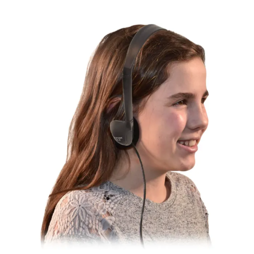 Califone CA-2 Lightweight On-Ear Headphone with Girl