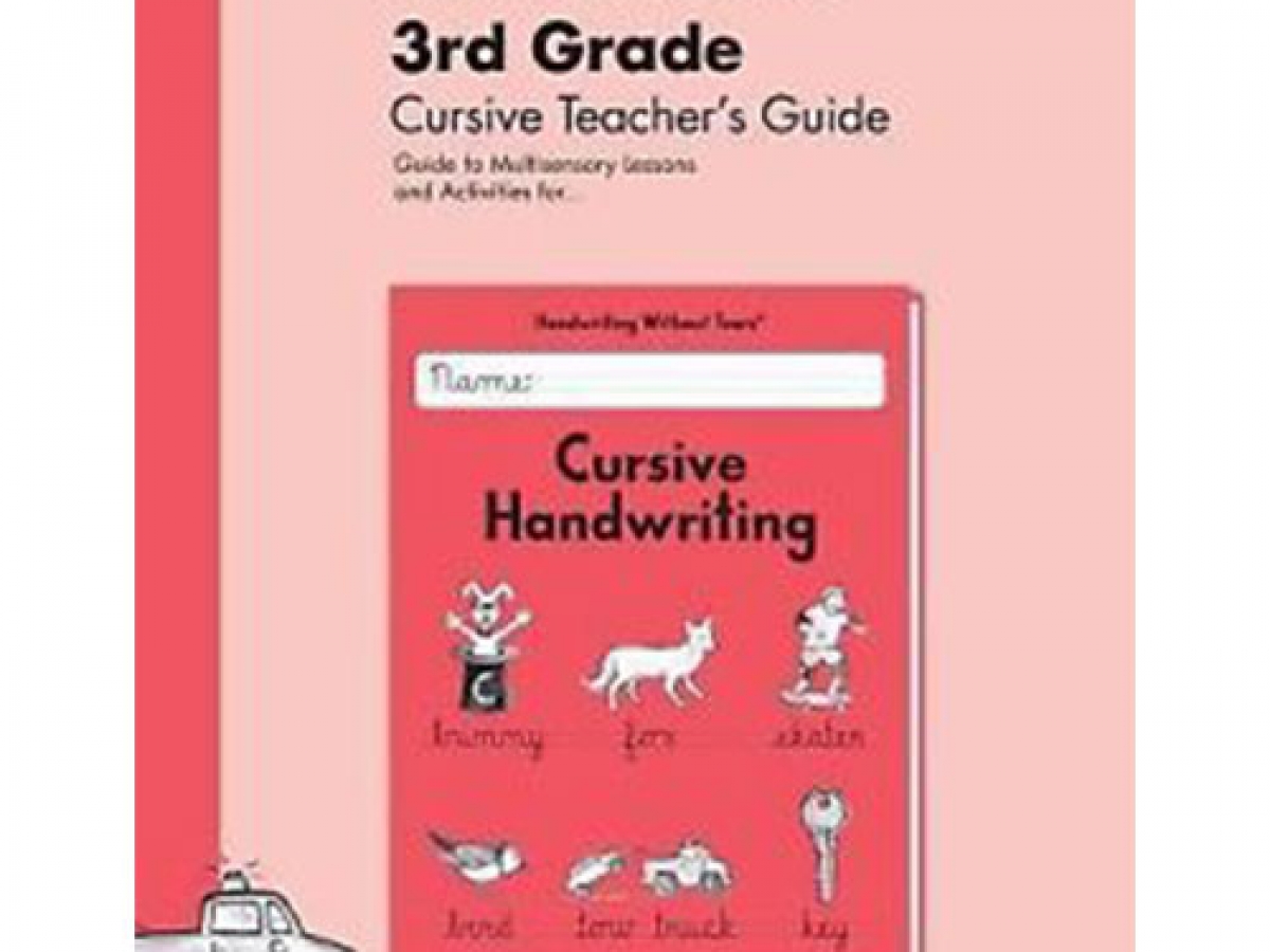 Handwriting Without Tears 3rd Grade Cursive Student Book