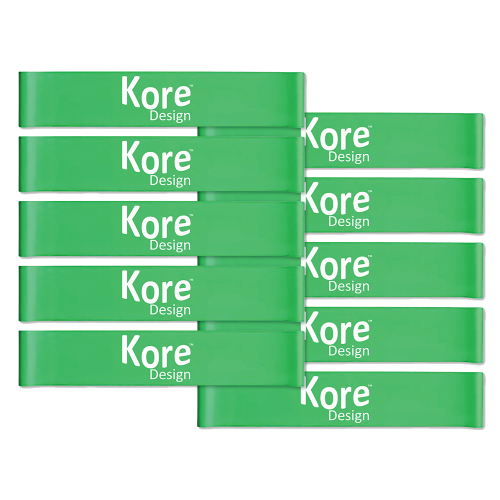 Kore Design Flex Fidget Bands Latex - 10” to 16” - 10 Packs