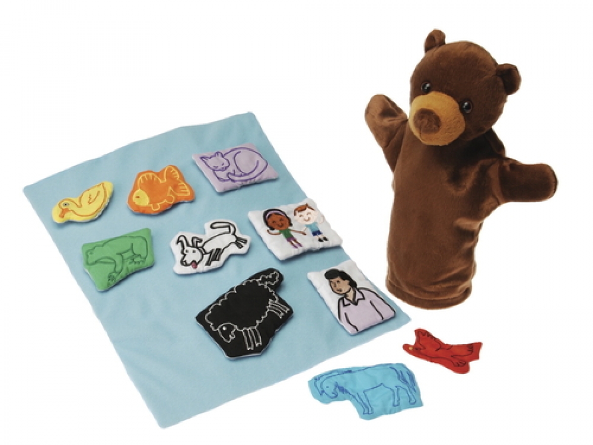 Marvel Education Puppet and Props for Brown Bear Brown Bear, Set of 12