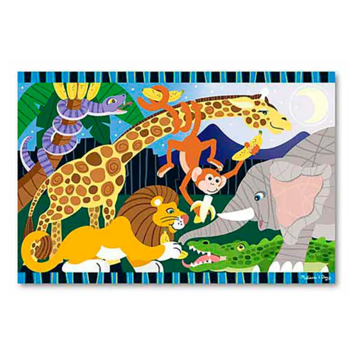 Melissa & Doug Safari Social Floor Puzzle