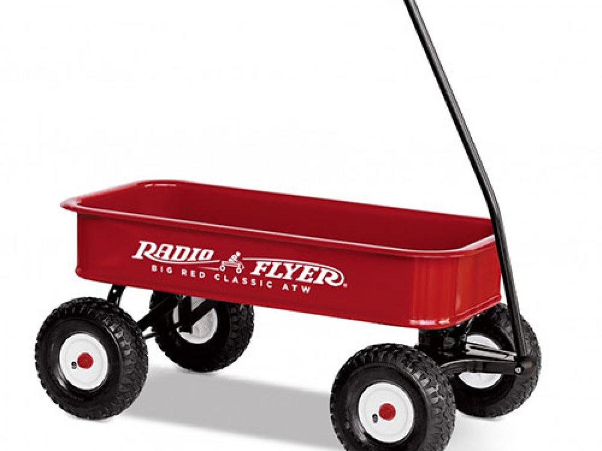 radio flyer push wagon