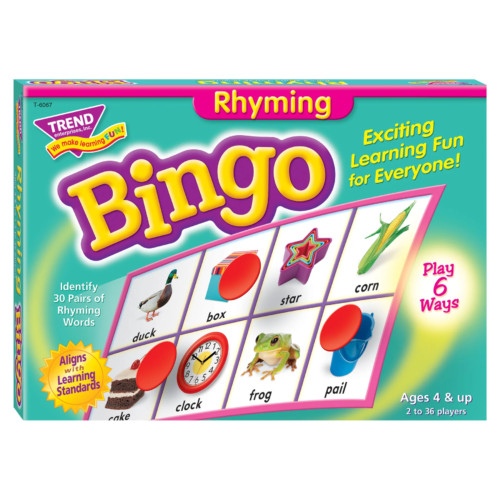 Rhyming Bingo Game 2