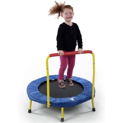 Deluxe Padded Trampoline - Play with a Purpose