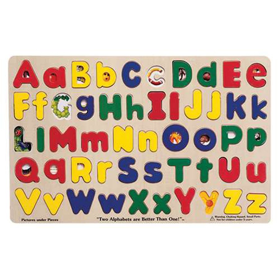 Educational Foam Puzzle ~ Alphabet (Uppercase; Colors May Vary)