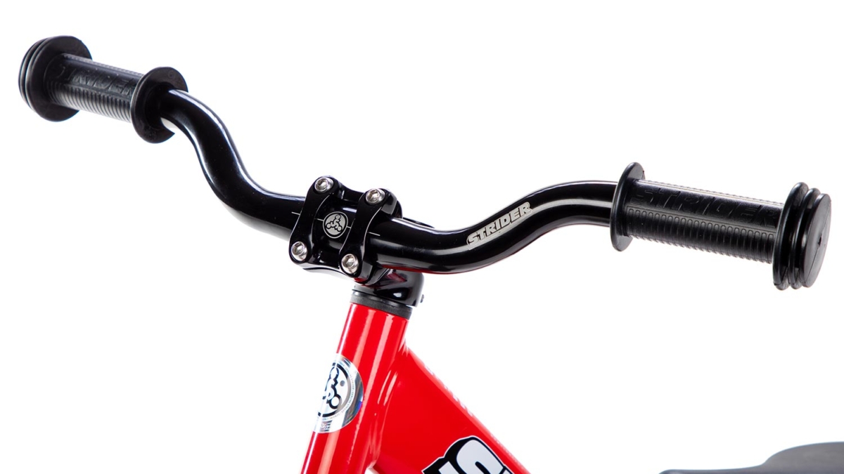 STRIDER ALUMINUM RISER HANDLEBAR WITH GRIPS Autism Products